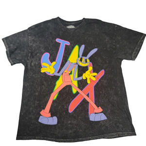 The Amazing Digital Circus Black Mens Medium Graphic Cartoon T-Shirt (1030)